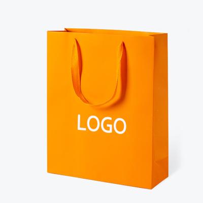 China Recyclable Paper Bag Printer Paper Bags Reusable Customer Kraft Paper Bags for sale