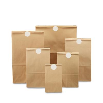 China Custom paper packaging bag eco doyback packaging paper bag biodegradable bags with logo for food for sale