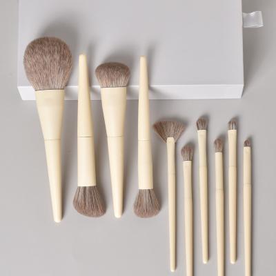 China Hot Sales Custom 10Pcs Make Up Brush Sets Vegan With Bags Zero-Degree 10pcs Makeup Brushes Set for sale