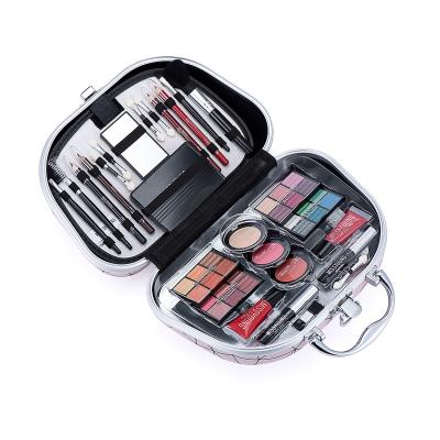 China Portable Miss Young 43 color high pigment eye shadow complete Beauty Makeup palette set cosmetics box for sale