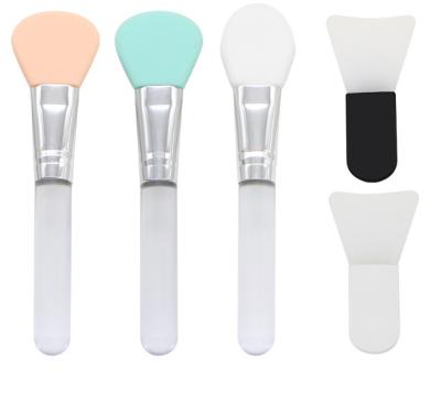 China Free Sample Silicone Face Powder Brush Mask Spatula Face Brushes Mask Brush à venda