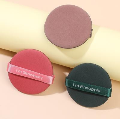 China Cosmetics Sponge Soft Non-Latex Cosmetic Makeup Sponge Air Cushion Round Puff Beauty Makeup Powder Puff for sale