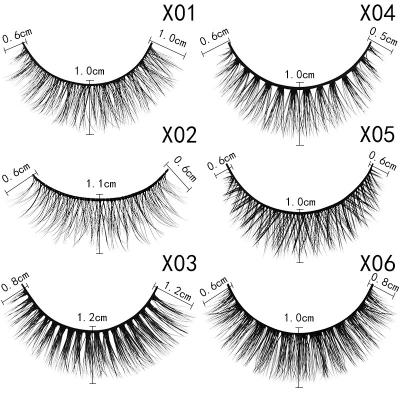 China Wholesale Custom Logo Fluffy Handmade Mink Eyelashes Vendor False Eyelash Russian Lashes 20mm Mink Lashes 25mm eyelash for sale