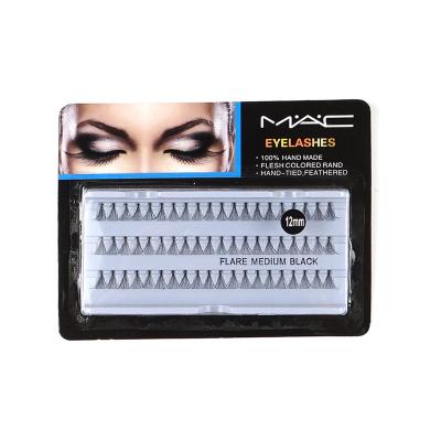 China Wholesale 60 Root Curl Individual Eyelashes Extension Soft False Lashes For Mac for sale