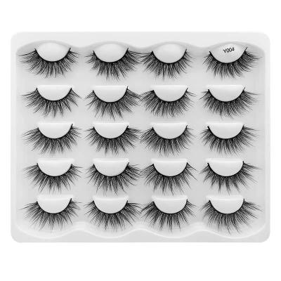 China Faux Eyelashes With Silk Lashes Mink False Eyelashes And Fake Silk Eyelashes False Eyelashes for sale