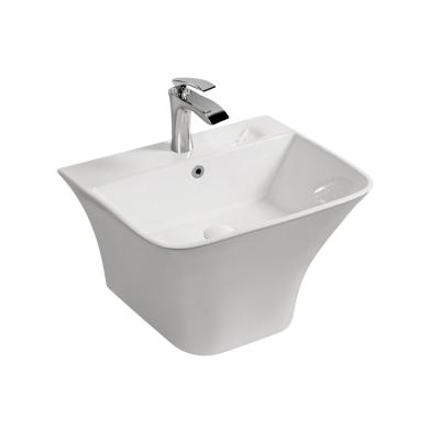 China HY-Chaozhou modern cheap price bathroomceramic sink wall hung hand washbasin for sale