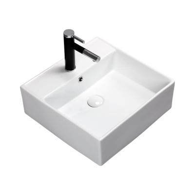 China Countertop Basin Bathroom Over Counter Ceramic Hair Wash Shampoo Art Basin for sale