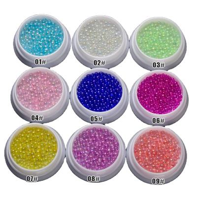 China Diy Resin Bubble Beads Transparent Water Droplet Iridescent Colorful Bubble Bead For Making Nail Shaker Resin Molds Fillers Jewelry for sale