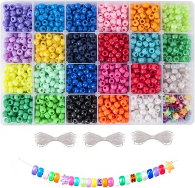 China Diy 3300pcs Pony Beads 23 colors for sale