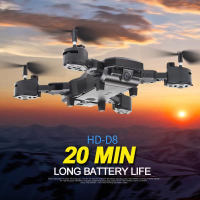 China Radio Control Toy Lagopus D8 RC Camera Drone 20 Camera HD Quadcopter Mini Drone Foldable Drone Flight Time 5MP FPV WIFI 1080P for sale