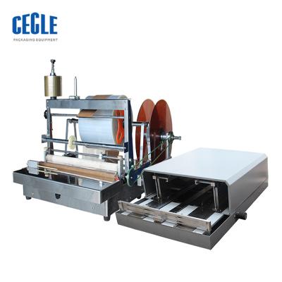 China ACW-88+A3DP-88 Food Cellophane Wrapping Machine For Cigarette And Perfume Box for sale