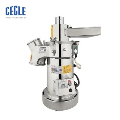 China Medicine Processing Fine Laboratory Powder Pulverizer Superfine Flow Type Herb Grain Powder Grinding Machine for sale