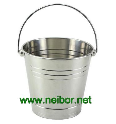 China OEM order stainless steel champagne bucket  1.5L 2L 2.5L3L beer tub beverage cooler for sale