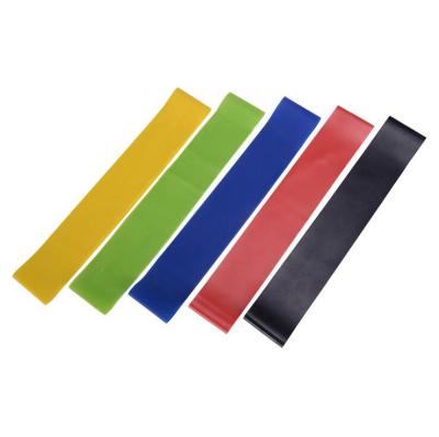 China Hot Sale Eco-friendly Band Fitness Hip Circle Elastic Body Resistance Band For 5 Leg Set Strength Training for sale