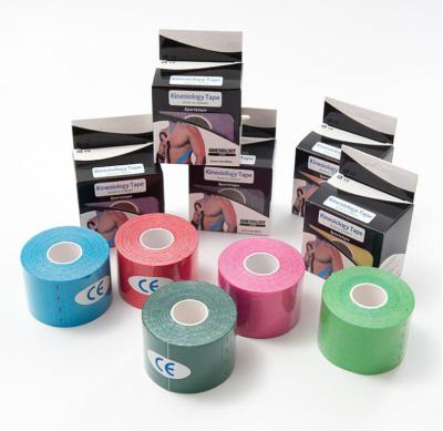 China Amazon hot sale unisex muscle excessively tired medical tape therepy high adhesion athletic tape for maintain joints stable for sale