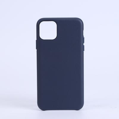 China PU Phone Case Solid Color Shockproof Shockproof Cover for iphone 11/pro/max phone case for sale