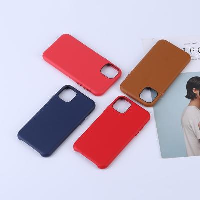 China PU Shockproof Wholesale Cowhide Back Cover Luxury Shockproof Phone Case For IP11/11 Pro/11 pro MAX Mobile Coque for sale