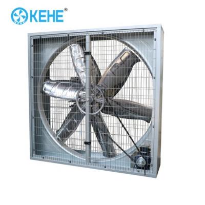 China New Cow House Double Mesh Hanging Process Exhaust Fan For Warehouse for sale