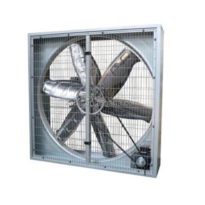 China Grow Leaf Frame KEHE Galvanized Hanging Exhaust Fan For Greenhouse Cooling System for sale