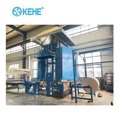 China Farms Cooling Pad Production Equipment Making Machine And Cooling Pad For Greenhouse for sale