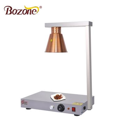 China With Temperature Switch LH-01 Electric Heating Hotel Kitchen Equipment Infrared Food Lamps Stainless Steel Buffet Maker Suppliers Food Warmer Lamp for sale