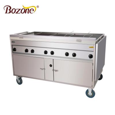 China YXD-04 60W commercial professional roast chicken factory supply restaurant equipment gas chicken rotisserie oven for sale for sale