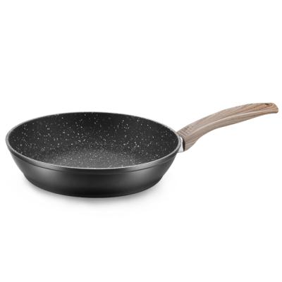 China Country Style German Cookware Sets Cookware Marble Coating Pressed Fry Pan Non Stick Aluminum Frying Pan for sale