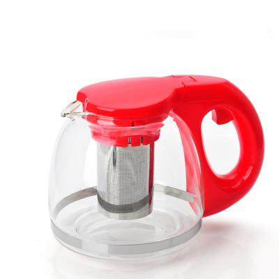 China Factory Supply CLASSIC Teapot With Infuser Tea Maker Removable Glass Tea Kettle for sale