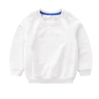 China Wholesale High Quality 100% Custom Logo Multicolor Round Neck Anti-wrinkle Kids Cotton Sweatshirts for sale