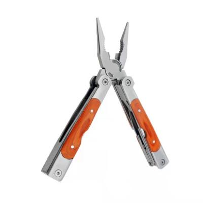 China Material: multifunctional wooden + stainless steel pliers with wooden handle for sale