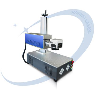 China 20W 30W Air-cooled Desktop Metal CO2 RF Non Laser CO2 Laser Marking Machine Desktop Marking Machine for sale