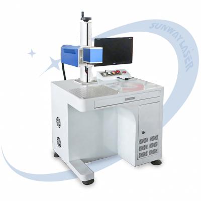 China 20W 30W Air Cooled Metal CO2 RF Non Laser Metal CO2 Laser Marking Machine Desktop Marking Machine for sale