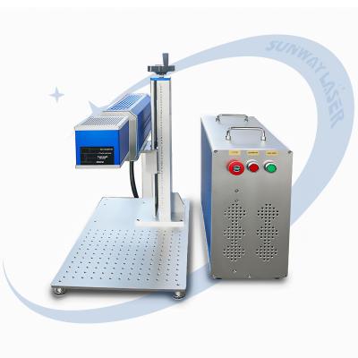 China Air Cooled CO2 RF Metal Tube 20w 30w Laser Slit Laser Engraver Laser Marking Machine for sale