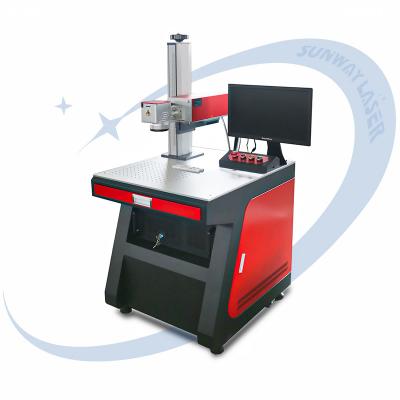 China 355nm 5w Laser Marking Machine and Laser Air Cooled UV Engraving Machine for Fabric Wood Glass Plastic Paper Metal for sale