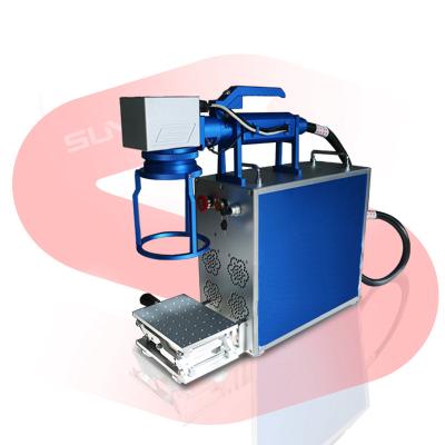 China Air Cooled Handheld Portable Laser Engraving Machine Perfect Logo Marking Machine for sale