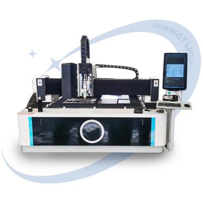 China 1000w 2000w 3015 Fiber Optic Equipment CNC Lazer Cutter Carbon Metal Fiber Laser Water Cooled Cutting Machine For Stainless Steel Sheet for sale