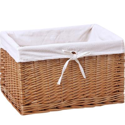 China Viable Factory Hot Sale Custom Wicker Supply Handmade Weave Basket for sale