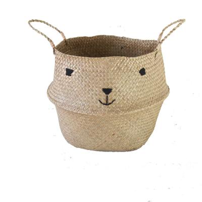 China High quality ; Assets; Wholesale Eco-Friendly Functional New Design Straw Woven Flower Pot for sale