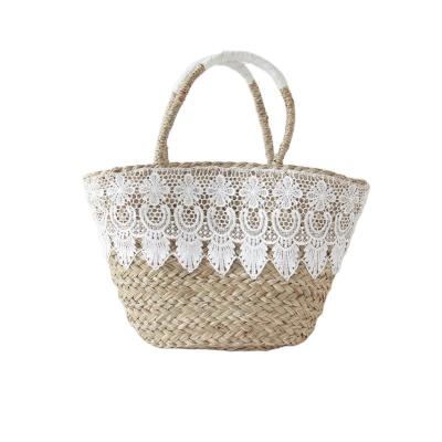 China High quality ; Assets; functional fashionable design Tote Bag Handmade Straw Beach bright color bag for sale