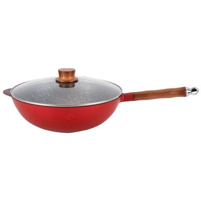 China New Design CLASSIC Stick WOK Die Cast Aluminum Non Sauté Pan for sale