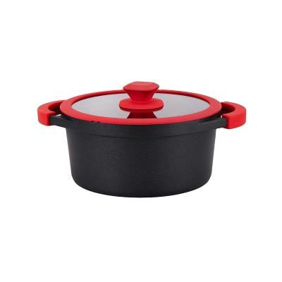 China Durable Kitchen Accessories Pots Of Cast Aluminum Stick Cookware Sets Non for sale