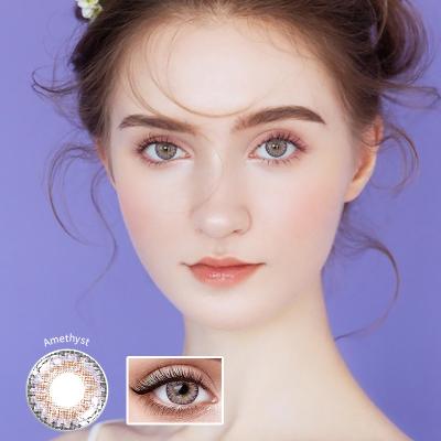 China De gekleurde Contactlenzen Honey Lens Colour Monthly van het Voorschriftmerk Te koop