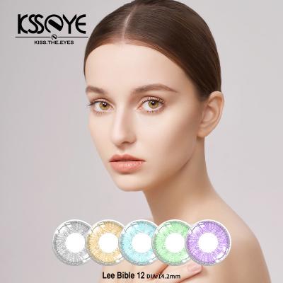 China Türkis-Farblinse Aqua Blue Contact Lenses KSSEYE 14.20mm zu verkaufen