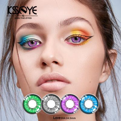 Cina Lente a contatto colorata sicura 14.5mm di cosplay ISO13485 per Halloween in vendita