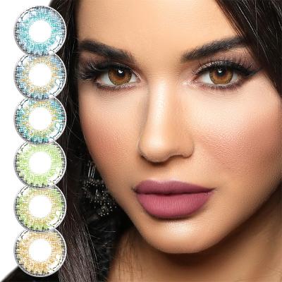 China OEM Tinted Soft Daily Colored Contacts For Night And Day for sale