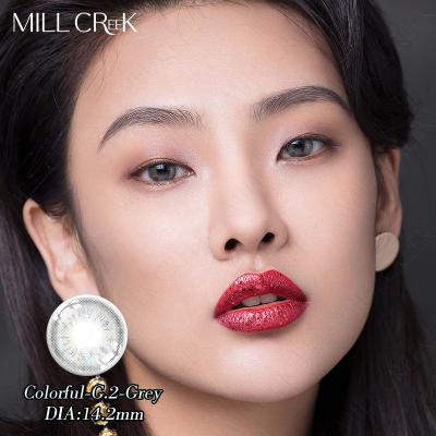 Cina Mensile di prescrizione colorato contatta Sandy Grey 14mm in vendita