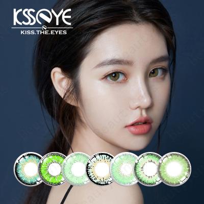 China Natürliche farbige helle Pale Green Contact Lenses Non-Verordnung 14.2mm 8.5mm zu verkaufen