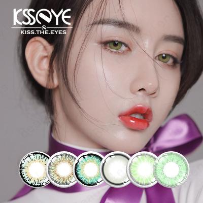 China Factory cheap price  Soft Monthly eyes Contact Lenses Clear Prescription Contacts with power 14.0mm-14.5mm for sale