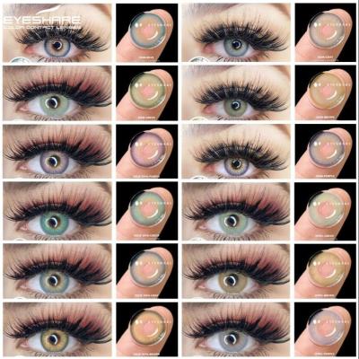 China Yearly Good Quality Brand Soft Cosmetic Contact Lens HEMA-NVP Materials for sale