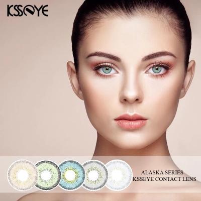 China Multi cosmético suave anual de las lentes de contacto del OEM coloreada para la belleza de los ojos en venta